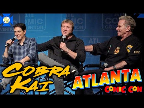 COBRA KAI / Karate Kid Panel – Atlanta Comic Con 2023