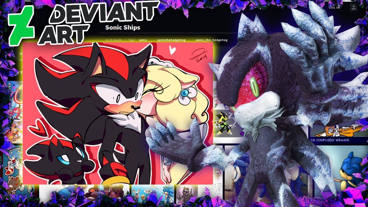 Mephiles Visits DEVIANTART!