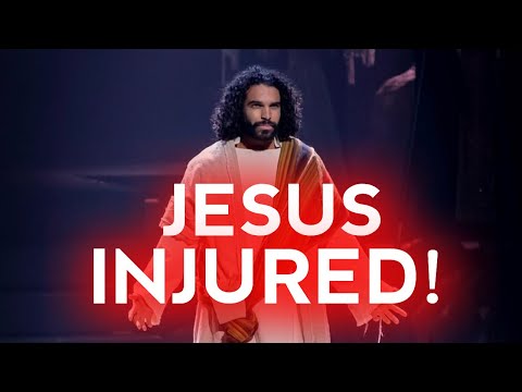 Actor in The Thorn Injured at the Cross, but Jesus steps in!