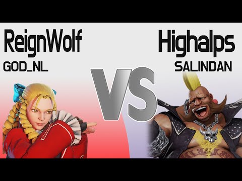ReignWolf(Karin) VS highalps(Birdie) /GOD_NL and SALINDAN dojo fight