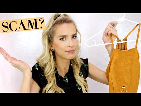 IS IT A SCAM? || ROMWE HAUL + TRY ON | LeighAnnSays Video
