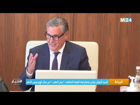 الرباط.. السيد أخنوش يترأس اجتماع لجنة القيادة المكلفة بـ "عرض المغرب" في مجال الهيدروجين الأخضر