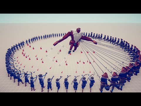 50x Harpooner 50x Balloon Archer vs 5x EVERY UNIT- Totally Accurate Battle Simulator