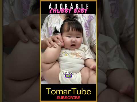 Adorable Chubby Baby Will Melt Your Heart,🥰 #babyvideos, #babyshorts, #chubbybaby