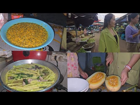 Hmo peem peem kuj mus tau nrog lawv mus yuav zaub los noj hmo lawm thiab