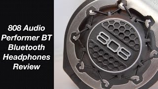 Video thumbnail for Performer BT Bluetooth Headphone Review - 808 Audio by MeadorsMusings