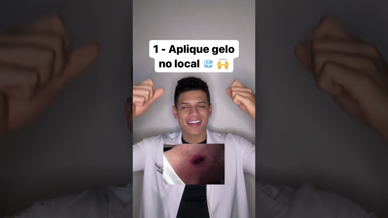 Como tirar chupão do pescoço #saude #shots