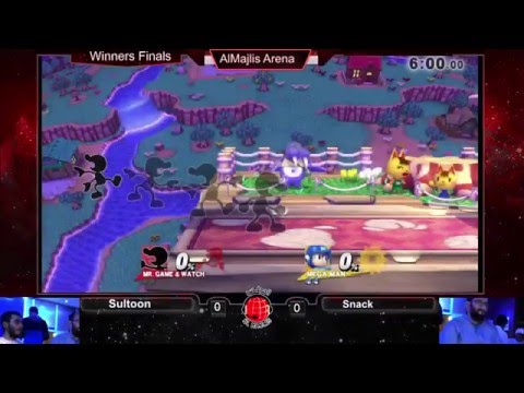 SSB4 Spring 2016 Major: Sultoon (G&W) vs Snack (Mega Man) - LR9