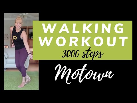 Motown Walking Workout | 3000 steps workout in 24 minutes | Fit over 50 with Marion Brand