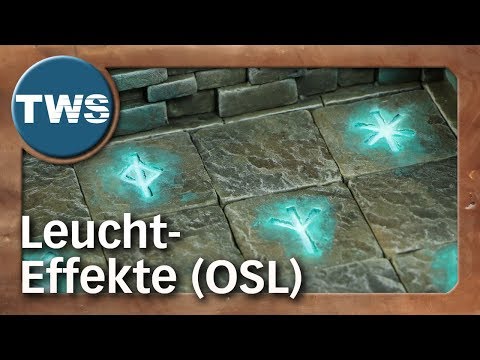 Easy2paint: how to create lighting effects / OSL painting (tabletop, miniatures, terrain, TWS)