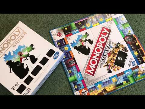Super Mario Bros Monopoly - Gamer Edition + Figures
