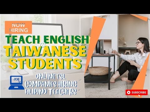 TAIWANESE ESL COMPANIES | HIRING NOW | Liezel Oh