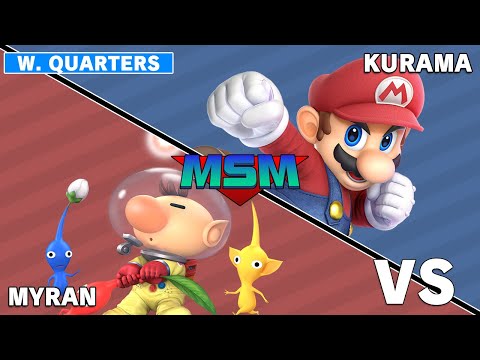 Offline MSM 240 - Bermuda | Myran (Olimar) VS Armada | Kurama (Mario) Winners Quarters
