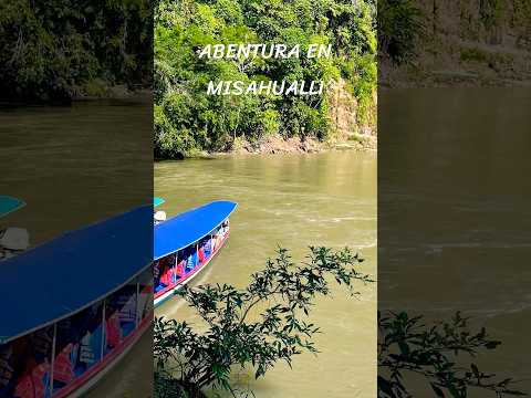 Pasear en canoa es una experiencia única #napo-Tena #misahualli #amazonia