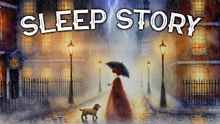 The Woman and her Dog: A Soothing Bedtime Story with Rain