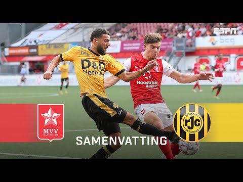 Late treffer in Limburgse derby ⚔️ | Samenvatting MVV Maastricht - Roda JC