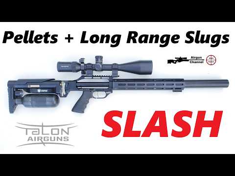 Taipan SLASH (Semi-Auto) PCP Rifle Review (Best .22 Pellets + Slugs Long Range Accuracy Test)