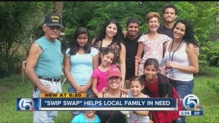 'Swip Swap' helps local family in need