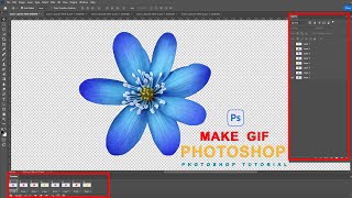 How to Make a Gif in Photoshop 2024 | Animated GIF Tutorial