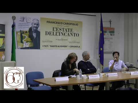 Incontro con l’autore FRANCESCO CAROFIGLIO