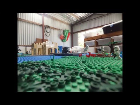 Lego Star Wars Moc-Dantooine escape