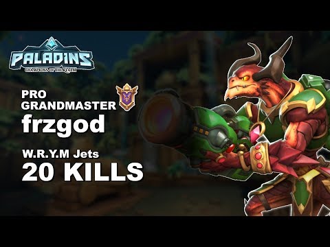 frzgod Drogoz 20 KILLS!! Paladins Pro (SSG) Ranked Gameplay 1440p High Quality Video