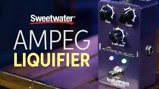 Video thumbnail for Ampeg Liquifier Analog Chorus Pedal Demo by Sweetwater