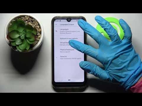 How to Switch On / Off Auto-Correction on Cubot R19 - Manage Precative Text