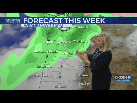 11 p.m. Monday evening forecast KOIN 6 News Nov. 12, 2018