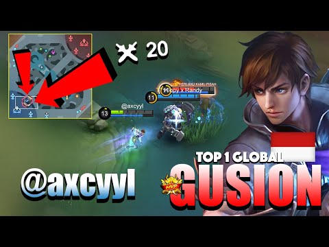 Gusion Unexpected Ending, Mission Unaccomplished | Top 1 Global Gusion Gameplay By @axcyyl | MLBB