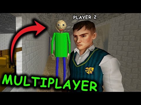 Baldi's Basics MULTIPLAYER... (Online Baldi's Basics in Education and Learning Co-op Roleplay)