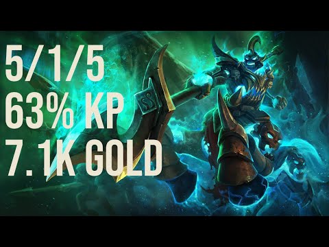 불면증환자임 Hecarim Jungle vs Rumble KR 11.8
