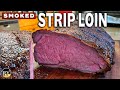 New York STRIP LOIN ROAST Smoked On The Hunsaker Vortex Drum Smoker