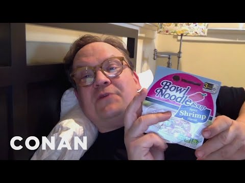 Andy Wants You To Give Shrimp Ramen A Chance - CONAN on TBS