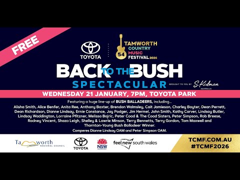 Watch the Back to the Bush Spectacular brought to you by S Kidman LIVE from Toyota Park! #TCMF2026