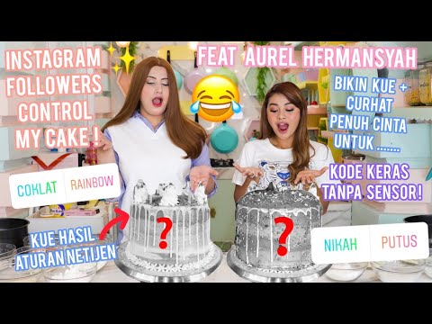 TASYI DAN AUREL DI TANTANG FOLLOWERS BIKIN KUE TERUMIT + CURHATAN  HATI AUREL & KODE UNTUK ATTA