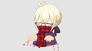 えっちゃんがエビ揉め...ってあれ？[fgo][謎のヒロインXオルタ]