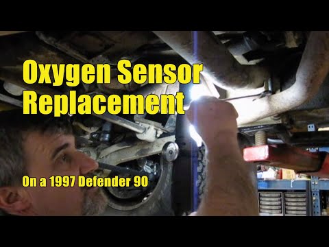 Oxygen Sensor Replacement On Land Rover Defender 90 1997