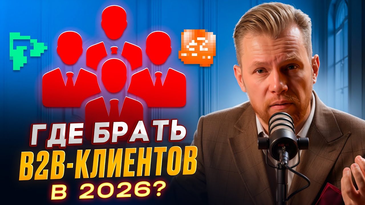 Где брать b2b клиентов в 2026 - 7 рабочих каналов