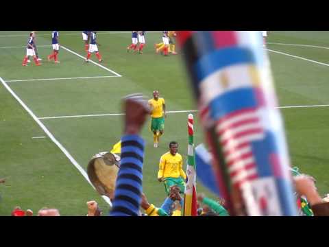 South Africa - France: Opening Goal