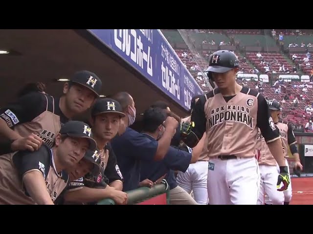 【2回表】猛攻!! ファイターズ・西川 第3号3ランホームランで追加点!! 2020/9/13 E-F