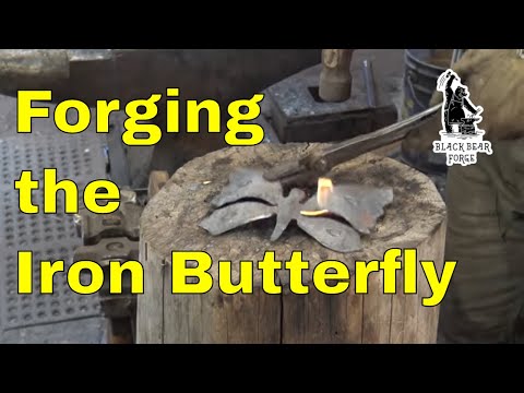 Forgiare la farfalla di ferro - Farfalla parte 2