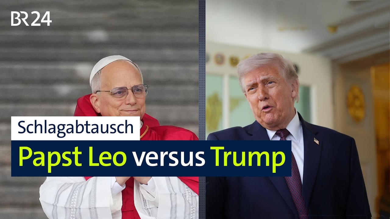 Schlagabtausch: Papst Leo versus Trump | BR24