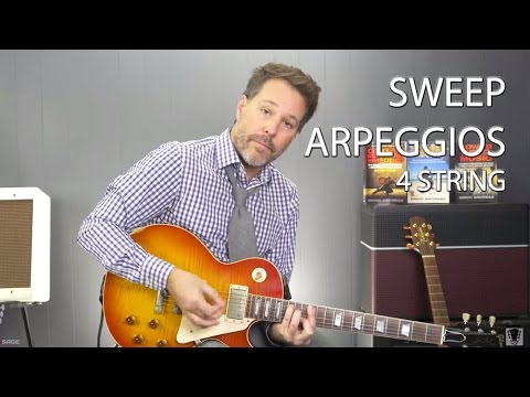 Sweep Arpeggio Series - 4 String Malmsteen Style