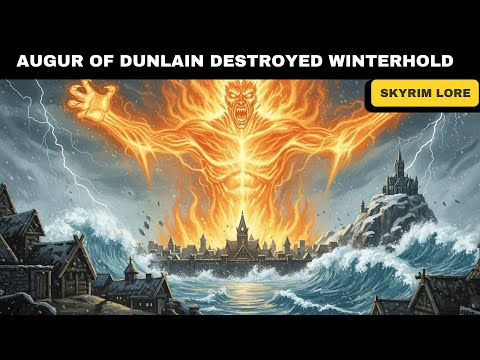 The Augur of Dunlain Destroyed Winterhold | Skyrim Lore