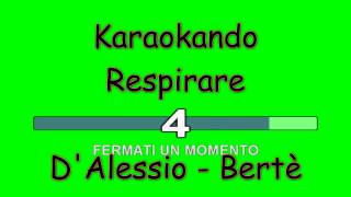 Karaoke Italiano Duetti - Respirare - Gigi D'alessio - Loredana Bertè ( Testo )