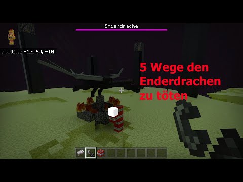 5 Wege den Enderdrachen zu töten - Minecraft Erklärvideo | WoolE -