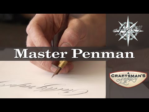 A Craftsman's Legacy: The Penman