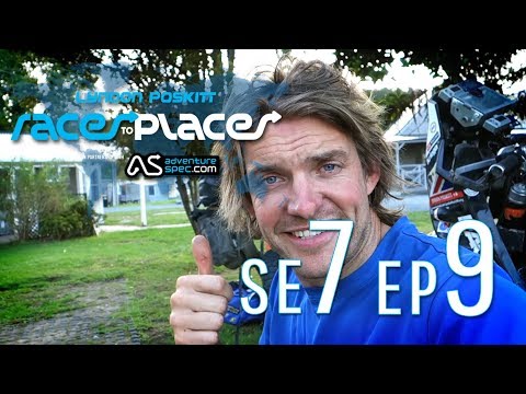 Adventure Motorcycling Documentary Races To Places  SE7 EP9 Ft Lyndon Poskitt
