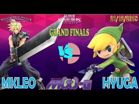 MKLeo W (Cloud) vs Hyuga L (Toon Link) Grand Finals Smash Mania